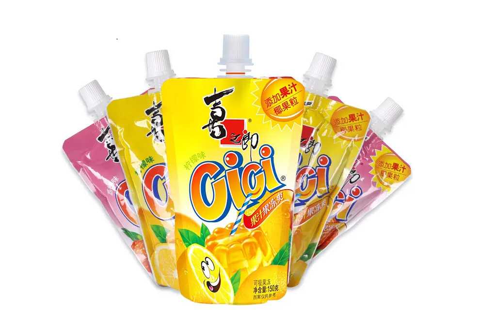 革新食品包裝 —— 自動化吸吸果凍灌裝旋蓋機，開啟便捷美味新體驗！