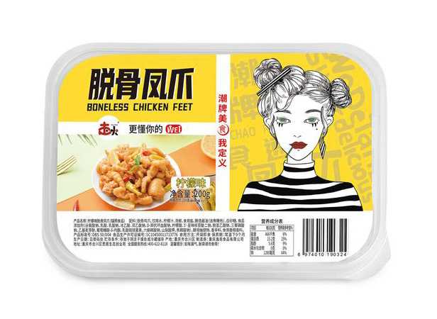 泡椒鳳爪保鮮盒包裝機：鎖住美味，保鮮每一刻